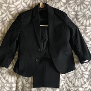 Toddler Boy Black Suit